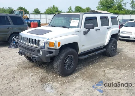 2006 Hummer H3 Suv из США, поврежденный, VIN 5GTDN136468143142